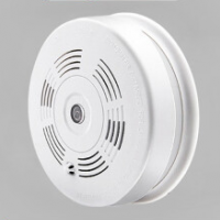 烟温一体报警器开关量24V12V火灾报警器联网PLC烟感探测器传感器常开220V无源开关量信号感温