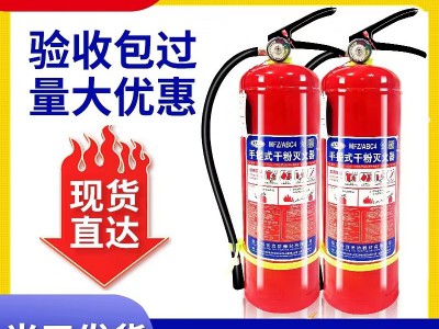 厂家生产批发4KG手提式干粉灭火器消防箱家用店用工厂灭火器图2