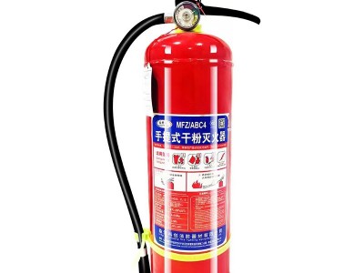 厂家生产批发4KG手提式干粉灭火器消防箱家用店用工厂灭火器图5