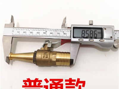 全铜消防水带消防卷盘开关水枪头DN15铜枪头高压喷枪头水管水枪头图5