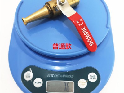 全铜消防水带消防卷盘开关水枪头DN15铜枪头高压喷枪头水管水枪头图3