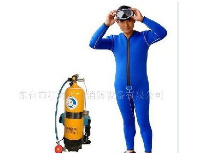 厂家供应便携式全密封潜水员装具 自携式救生套装全套轻潜水装备图3