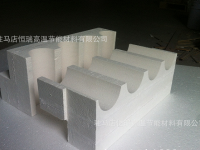 辊式炉专用辊密封，罗拉辊道保温砖，辊道保温预制块，高铝板。图5