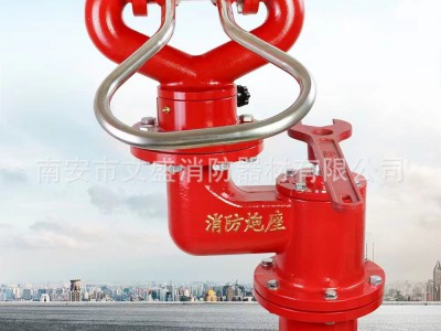 厂家直销消防设备PZ100防冻型栓炮一体式消火栓 自泄式炮座泡沫箱图2