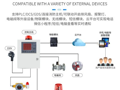 中安探可燃气体探测报警器工业商用喷漆房加油站浓度泄漏检测仪图4