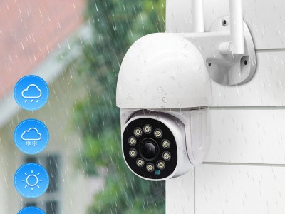 ycc365plus1080P 2寸wifi小球机无线摄像头双光360云台监控器图3