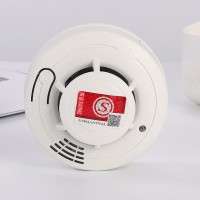 独立式光电式烟感探测器智能烟雾感应报警器声光消防火灾探测器