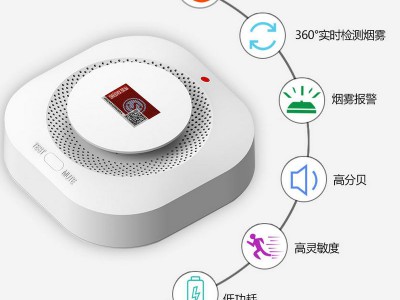 NB-IoT智慧烟感无线智能联网独立式感烟火灾烟雾探测报警器图2