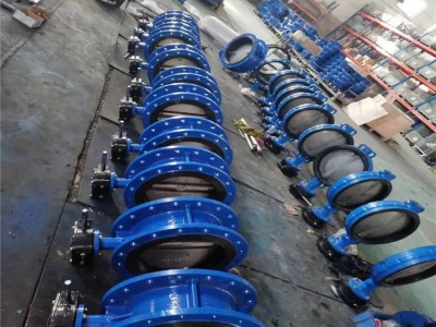 明光机电市场D341X-16C DN200涡轮软密封法兰蝶阀 消防管道式蝶阀图4