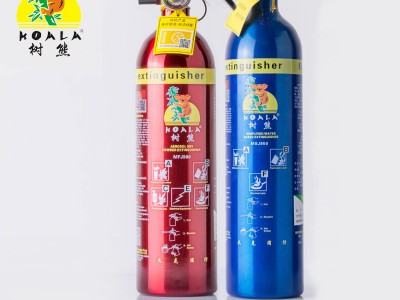 应急逃生树熊MFJ980车载家用铝合金灭火器水基干粉批发