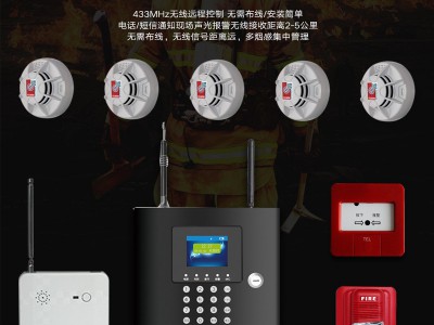 CCCF消防认证433烟感探测器火灾报警器家用无线烟雾感应探测器图2