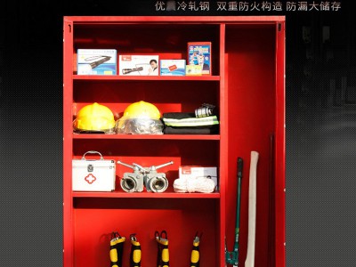 微型消防站消防柜 组合式消防器材全套工地消防工具柜 应急消防箱