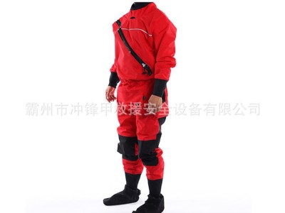 连体式水域救援衣干式救援服消防救援救生衣防寒保温潜水服图4