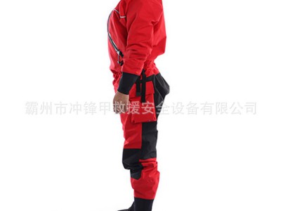 连体式水域救援衣干式救援服消防救援救生衣防寒保温潜水服图3