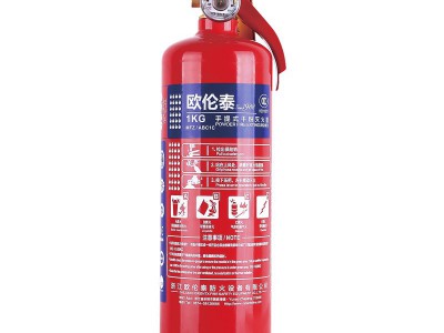 厂家直销欧伦泰手提式ABC干粉灭火器车用家用消防器材新标90%干粉图2