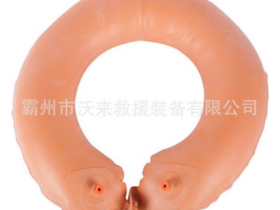 抗洪抢险充气式游泳圈87式救生圈海训防汛圈便携式军训游泳圈图2