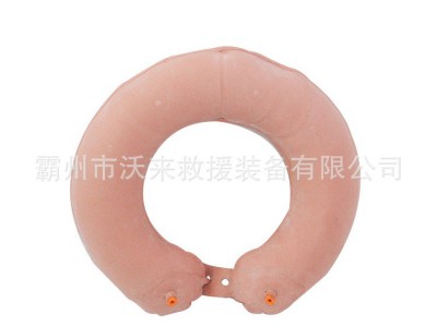 抗洪抢险充气式游泳圈87式救生圈海训防汛圈便携式军训游泳圈图5