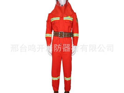 森林消防服套装阻燃隔热纯棉防护服6件套装抢险救援服灭火衣批发图5