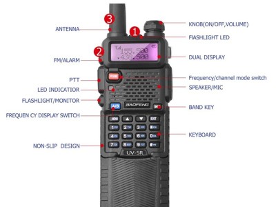 宝锋UV-5R 3800版本对讲机大功率UV双段手持机户外自驾游调频手台图2