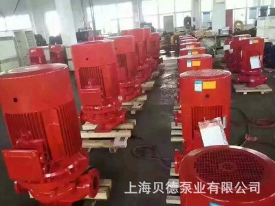 厂家直销室内消火栓泵立式单级消防泵消火栓增压稳压泵自动喷淋泵图2