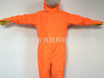 厂家直供 现货 连体 消防防蜂服 双层加厚图3