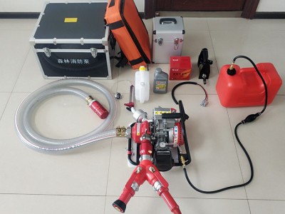 高扬程救援接力水泵大流量三级救火泵DPR-S17/35背负式森林消防泵图2