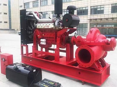 XBC柴油机消防泵组全套断电启动卧式应急大流量高扬程消防水泵图3
