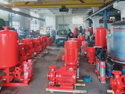 消防泵水泵高压消火栓泵喷淋泵增压稳压设备立式管道泵多级离心泵