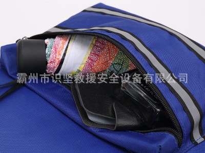 抗洪抢险牛津布材质防洪应急包橙色防水PVC夹层网水灾救援装备包图2
