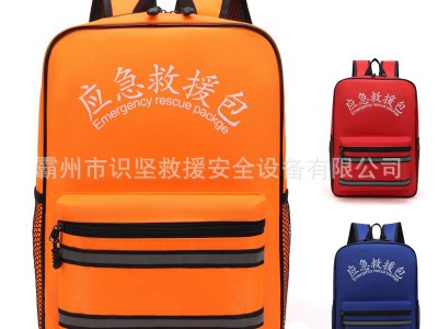抗洪抢险牛津布材质防洪应急包橙色防水PVC夹层网水灾救援装备包图4