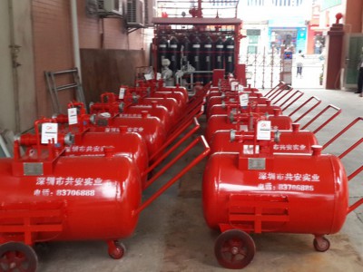 PY半固定式泡沫灭火装置 移动式泡沫灭火装置泡沫推车图5