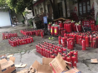成都厂家现货手提式灭火器4kg干粉灭火器消防器材消防认证灭火器