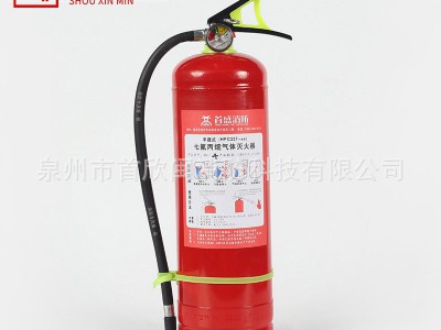 手提式七氟丙烷灭火器店用批发1公斤-8公斤洁净气体灭火图4