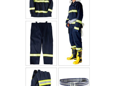 正品02款消防服五件套战斗服灭火服训练服批发厂家供应现货