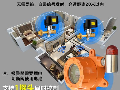 工业可燃气体探测报警器餐饮饭店燃气液化气煤气泄漏商用检测仪图4