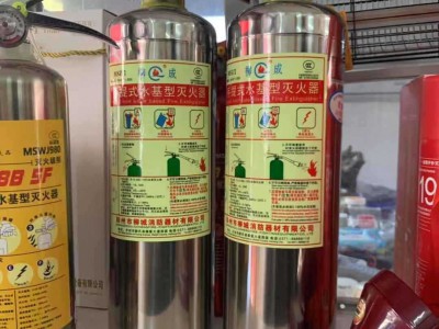 柳成不锈钢水基灭火器 2L不锈钢水基灭火器 夜光水基家用灭火器图2