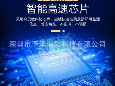 消防烟雾报警器家用室内烟杆报警器3C认证独立式烟感器烟感报警器图4