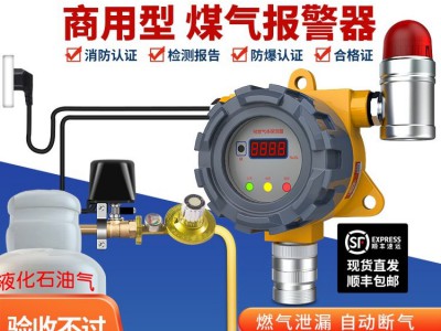 喷漆锅炉房工业可燃气体探测器金盛安JY-LDF-101固定式燃气报警器图2