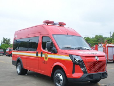 森林消防运兵车 四驱10-15座消防车 东风御风转运车图3