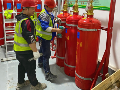 管网式七氟丙烷气体自动灭火系统 实验室灭火装置 FM认证规格齐全图3