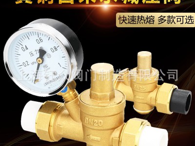 PPR20 25 50 40 32 63自来水减压阀家用净水稳压热水器调节恒压阀图2