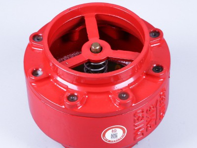 供应球墨铸铁消防专用HC81X-16Q沟槽消声止回阀 单向控制逆止阀图3