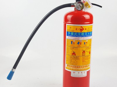 金安4kg公斤干粉灭火器仓库厂房家用商用手提式ABC灭火器消防器材图2