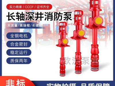 消防水泵XBD立式长轴消防泵 深井泵室内消火栓给水泵全自动喷淋泵图3