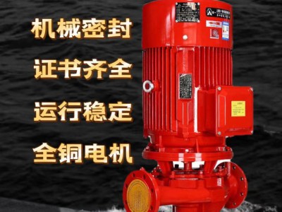 xbd立式单级消防泵室内消火栓泵自动喷淋泵 不锈钢增压泵消防水泵图2
