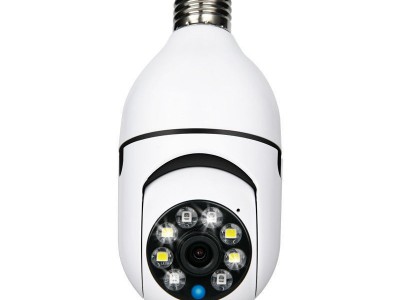 灯泡无线摄像头360度全景高清夜视手机远程wifi家用室内外监控器图5