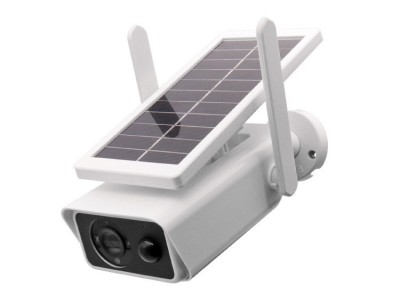 户外庭院太阳能监控无线WiFi远程高清摄像头智能低功耗枪机免布线图5