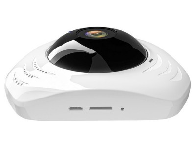 有看头200万VR大三角全景鱼眼摄像头wifi手机远程360度吊顶监控器图5
