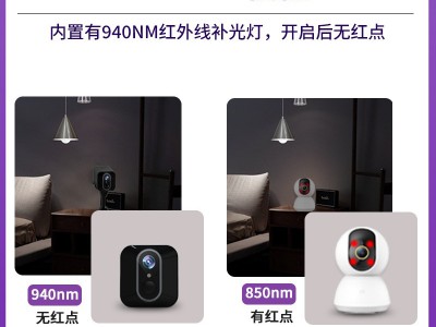 P3监控摄像头夜视高清V380无线防水户外手机远程低功耗实时对讲图3