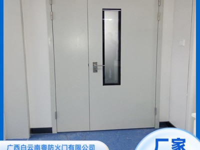 厂家直供钢质防火门物美价优消防逃生通道门 镀锌钢板防火工程门图2